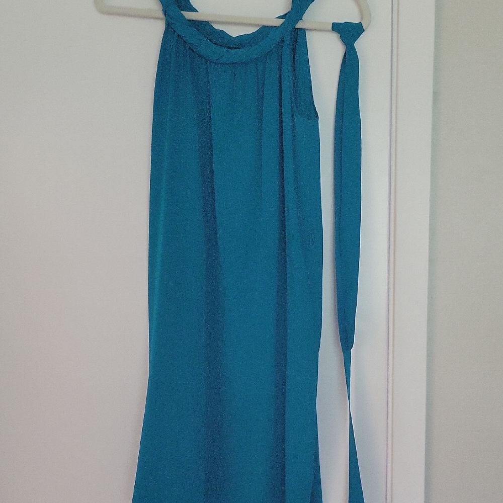 Banana Republic Teal Mini Dress